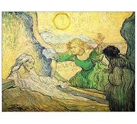 ArtPlaza Van Gogh Vincent-Resurrection of Lazarus Decorative Panel, Wood, Multi-Colour, 80 x 1.8 x 60 cm