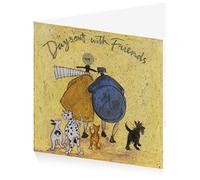 ArtPress Sam Toft Days Out with Friends Art Greeting Card (15 x 15 cm)