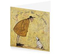 ArtPress Sam Toft I Love You Just The Way You Are Art Greeting Card (15 x 15 cm)