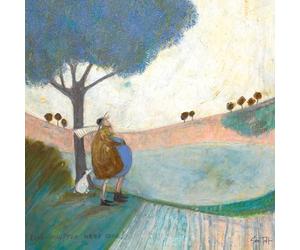 ArtPress Sam Toft Single Blank Greeting Card, Look how far we've come, (15 x 15cm)