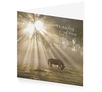 ArtPress Studio Daybreak, Thinking of You Greeting Card, 15cm x 15cm, Multi