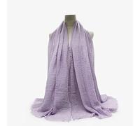 ARTQ Women'S Scarvesspring New Lilac Pleated Design Wrap Shawl Scarf 180X95Cm Warm Skin-Friendly Soft Durable Fashion Elegant Birthday Gift