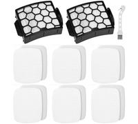 Artraise Filter Replacement for Shark UV850 UV900, Fit for Shark Performance Lift-Away DuoClean UV850 Upright Vacuum, Compare to Part # XHF320 & XFFK602UKT (2 HEPA+6 Foam+6 Felt Filter Set)
