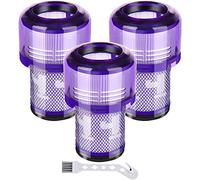 Artraise V12 Filter for Dyson, Pack of 3 Washable Replacement Filter sfor Dyson V12 Slim Absolute Extra, Total Clean Vacuum Cleaner Replacement Part for # 971517-01