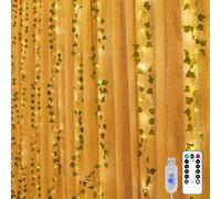 Artrastar Pack of 10 LED Ivy Artificial Fairy Lights Curtain 2 x 2 m 200 LEDs