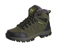 ARtray Hiking Shoes Men's Lightweight Outdoor Trekking Shoes Warm Lined Winter Shoes for Shock Absorption and Back Bounce Fitness Shoes Non-Slip Lightweight Lace-Up Walking Shoes Mountain Shoes, a, 11
