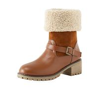 ARtray short winter boots women winter boots warm snow boots for women warm ankle boots for women ankle boots women ankle boots for women mid calf boots for baby boy, a, 9 UK