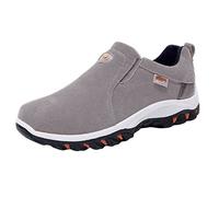 ARtray Traditional Shoes Men's Breathable Walking Shoes Trainers Without Tying Shoelace For Men Lightweight Leisure Shoes Shock Absorption And Back Bounce Fitness Shoes Outdoor Comfortable Trainers