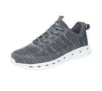ARtray Turnschuhe Herren Sneaker For Men SchnüRsenkel Tennisschuhe üBergrößE Bequeme Walkingschuhe Outdoor Leichte BarfußSchuhe Atmungsaktive Turnschuhe Fashion Vielseitig Casual Schuhe, Grey, 8 UK