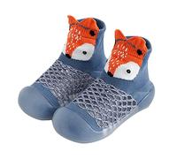 ARtray Women's Sports Shoes Trainers Baby Boys Girls Animal Prints Cartoon Socks Shoes Toddler Breathable Mesh Floor Socks Non-Slip Prewalker Shoes Children 32, blue, 3.5 UK Child