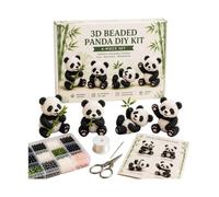 Arts And Bead For DIY Jewelry Making Activity For Children Educational With Assorted Beads And Threads (White, 6cm)