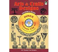 Arts and Crafts Designs CD-ROM and Book (Dover Electronic Clip Art)