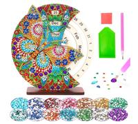 Arts and Crafts for 6 7 8 9 10 Year Old Girl Birthday Gift, Mandala Craft Kits for Kids Age 8-10 10-12 Diamond Painting Calendars Gifts for 6 8 10 12 Year Olds Girls Boys DIY Creative Presents for Kid