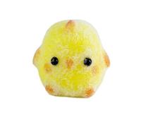 Arts And Crafts for Kids Ages 2-4 under 10 Hand Made Little Chicks Stress Reliver For Kids Sensory Toy Decompression Toy Pom Poms Arts And Crafts (Yellow, 3x3cm)