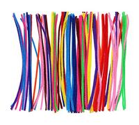Arts And Crafts for Kids Ages 8-12 Girls Drawing Pipe Cleaners Glitter Pipe Cleaners Craft 100pcs12 Inch Craft Supplies For Kids Crafts Supplies Art Diy (Random, One Size)