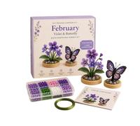 Arts And DIY Bead For Jewelry Making With Assorted Pendants And Threads (Purple, 6cm)