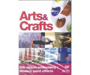 Arts & Crafts: Silk Ribbon Embroidery and Modern Paint Effects