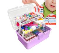 Arts & Crafts Supplies - Mixed Color Pack, Quality Assorted Materials, Creative Project Kit, Soft Texture Elements for Designs, Raisin Upgrade Pack