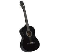 Arts & Entertainment-Classical Guitar for Beginner Black 4/4 39" Basswood-Others