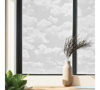 Artscape Clouds 61 x 91 cm Window Film - Provides Decorative Privacy, Non-Adhesive, Etched Frosted Glass Pattern, UV Protection, Easy to Apply and Removable