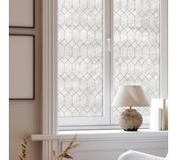 Artscape Old English | Privacy Window Film with Textured Leaded Glass Pattern | Non-Adhesive & UV Protection | Easy to Apply & Removable | 61 x 91 cm