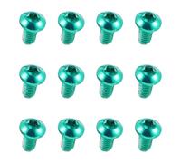 ARTSEWPLY 1 Box Colorful Bike Disc Bolts Star-shaped Fixing Screws for Mountain Road Bikes Rust-resistant Brake Disc Screws Suitable for Front Rear Brake Rotors Accessories Box