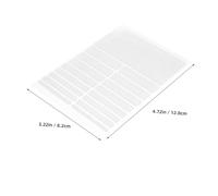 ARTSEWPLY 10 Sheets Loose Ring Fixer Invisible Ring Resizer for Loose Bands Transparent