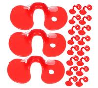 ARTSEWPLY 1000pcs Anti-pecking Chicken Goggles Medium Poultry Blinders for Farming Easy Installation Clear Vision Eyeglasses to Prevent Fighting and Promote Welfare