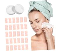 ARTSEWPLY 100pcs Disposable Face Towels Compressed Towel Tablets for Travel Camping Facial Cleansing Paper