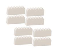 ARTSEWPLY 100pcs Disposable Powder Puff for Makeup Soft Synthetic Latex Face Sponges Fluffy Cosmetic Applicator for Foundation Setting and Even Finish