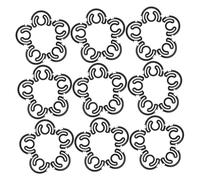 ARTSEWPLY 100pcs Industrial Bobbin Case Shim Plates High Strength Steel Tension Springs Diameter Sewing Machine Replacement Kit for Professional Stitching with Noise Reduction and Reliable
