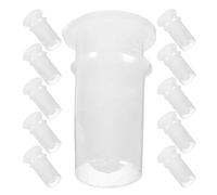 ARTSEWPLY 100PCS Replacement Squeakers for Toys Large 3x1.1cm Plastic Noise Makers Durable Pet Toy Inserts DIY Craft Accessories for Plush Dolls Shoes Whistles