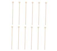 ARTSEWPLY 100PCS Small Wooden Lollipop Sticks DIY Party Dessert Decor Sturdy Odorless Material for Christmas Birthday Wedding Multipurpose Craft Supplies for Home Decoration