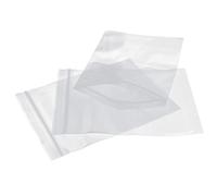 ARTSEWPLY 100pcs Thickened Clear Plastic Reclosable Storage Bags with Zipper Seal Heavy Duty Self-sealing Bags for Food Jewelry Coins and Item Organization