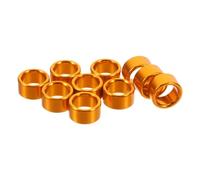 ARTSEWPLY 10pcs Aluminium Bird Leg Identification Rings for Pigeons Reusable Foot Bands Comfortable Fit for Homing Birds and Doves with Inner