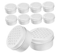 ARTSEWPLY 10pcs Aluminum Dog Scent Training Tins Nose for Professional Canine Scent Detection and Aroma Training Kit