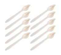 ARTSEWPLY 10pcs Bird Feeding Spoons for Parrots and Birds Narrow Tip Plastic Hand Feeding Scoops with Food Safe Ergonomic Design for Finches Canaries Cockatiels Budgies and Pet Care