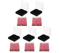 ARTSEWPLY 10Pcs Coin Display Boxes with Lids, Plastic Single Coin Protectors and Award Medal Holders, Portable Collector Storage Cases for Sports and Business Awards