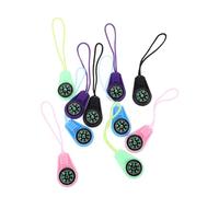 ARTSEWPLY 10pcs Compass with Stylish Lanyard Durable Plastic Mini Navigation Tools for Hiking Camping Classroom Activities Outdoor Adventure Lightweight and Portable