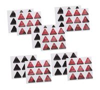 ARTSEWPLY 10pcs High Temperature Warning Stickers for Equipment Heat Sensitive Color Change Labels Scald Caution Signs with Bright for Industrial and Mechanical Safety
