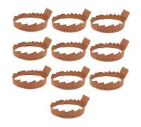 ARTSEWPLY 10pcs Light Brown Guzheng Code Installation Tools Zheng Code Location Map Professional Placement Guide Paper for Guzheng Accessories