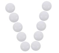 ARTSEWPLY 10pcs Natural Hanbaiyu Flat Base Cabochons Round White Jade Stones for Jewelry Making DIY Earrings Hairpins Rings Craft Supplies