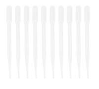ARTSEWPLY 10Pcs Transparent Feeding Tubes for Fish Long Plastic Pipettes for Coral Brine Shrimp Medicine Food Fertilizer Feeding Aquarium Tools for Safe Accurate