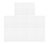 ARTSEWPLY 10pcs White Plastic Mesh Embroidery Sheets for DIY Embroidery and Home Décor Stitching, Smooth Burr-Free Surface, Precise Stitching with Adjustable Sizing, Sturdy Pe Material