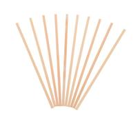 ARTSEWPLY 10pcs Wooden Craft Sticks Wood Strips for DIY Model Making Outdoor Aircraft and Boat Kits Family Educational Activities