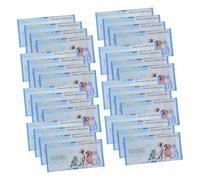 ARTSEWPLY 120pcs Pet Loss Remembrance Paper for Cats and Dogs Traditional Ritual Sacrificial Supplies Portable Memorial Tribute Essentials Blue Ancestor Money for Farewell Ceremonies