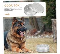 ARTSEWPLY 12Pcs Dog Scent Training Case Portable Aroma Holder for Nose Work and Sniffle Games with Aluminum Containers for Professional Canine Scent Detection and Behavior Training