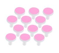 ARTSEWPLY 12pcs Electric Nail Trimmer Replacement Heads Pink Nail File Pads for Adults Durable and Easy to Use for Efficient