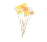 ARTSEWPLY 12Pcs Flower Diffuser Sticks Realistic Artificial Rattan Refill for Essential Oils Diffuser Replacement Reeds Portable Design for Home Decor Safety and Variety Options