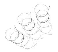 ARTSEWPLY 12pcs Full Size Violin Strings Set GDAE with Nickel-Plated Ball End Stable Violin String Replacement Musical Instrument Accessories for Practice and Performance